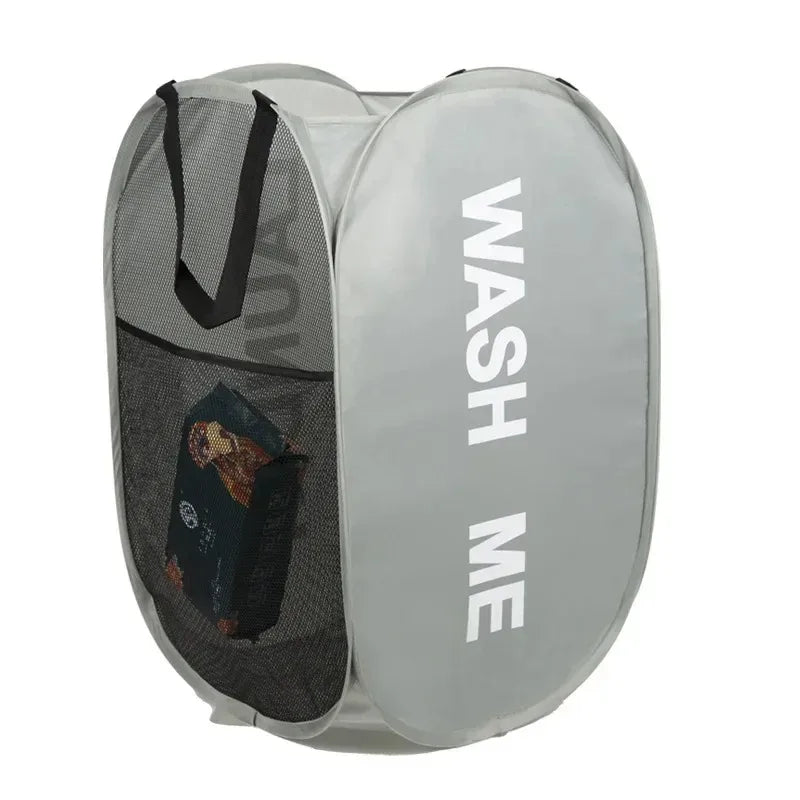 Cartluv Foldable Mesh Laundry Basket
