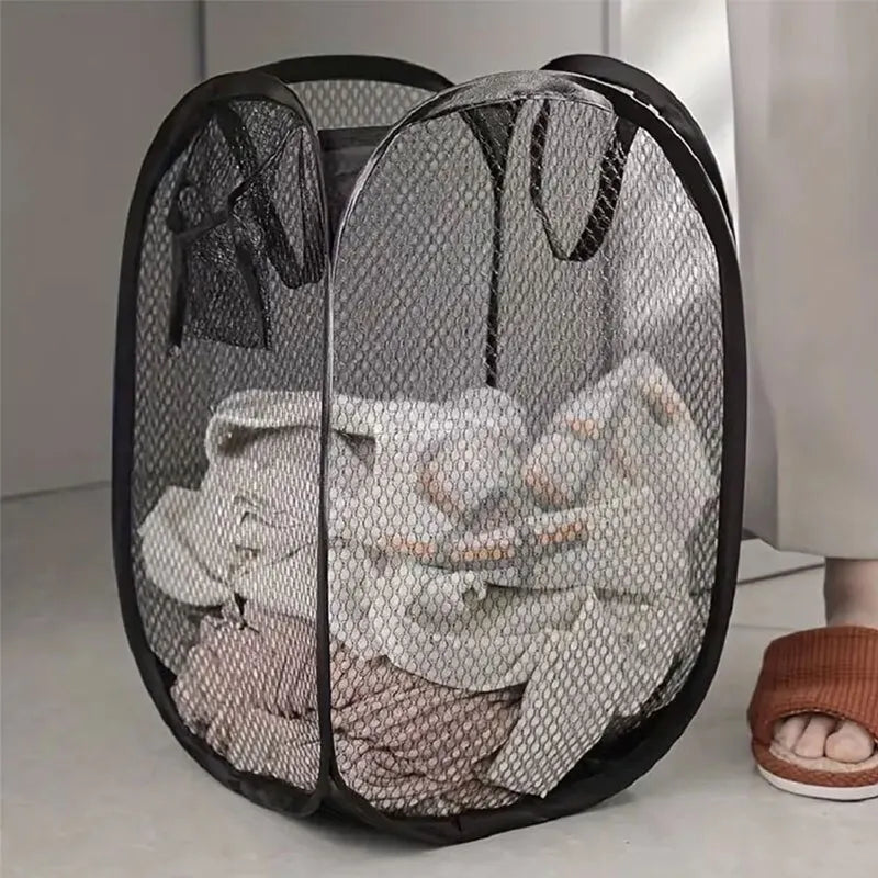 Cartluv Foldable Mesh Laundry Basket